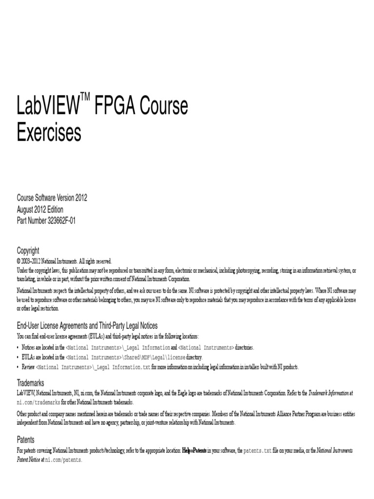 LabVIEW FPGA PDF Ip Address Protocols