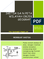 Sketsa Da n Peta Wilayah Objek Geografi