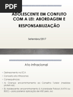 Adolescente Em Conflito Com a Lei Abordagem e Responsabilização - GM