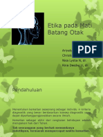 Etika Pada Mati Batang Otak Kelompok 9