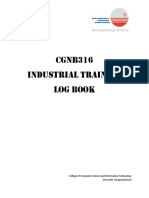 CGNB316 Industrial Training Log Book: College of Computer Science and Information Technology Universiti Tenaga Nasional
