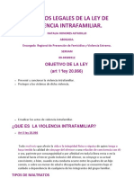 Aspectos Legales de La Ley de Violencia Intrafamiliar