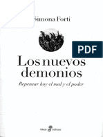 FORTI, SIMONA - Los Nuevos Demonios (Buenos Aires, Edhasa, 2014, Traducción de Aníbal Díaz Gallinal)