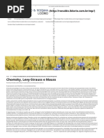 Chomsky, Levy-Strauss e Mauss _ Ronaldo e Rossana Lidório