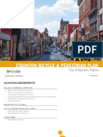 Staunton Bike-Ped Draft Plan - April 2018