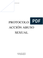 Protocolo de Acción Abuso Sexual