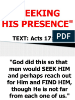 SEEKING HIS PRESENCE.pptx