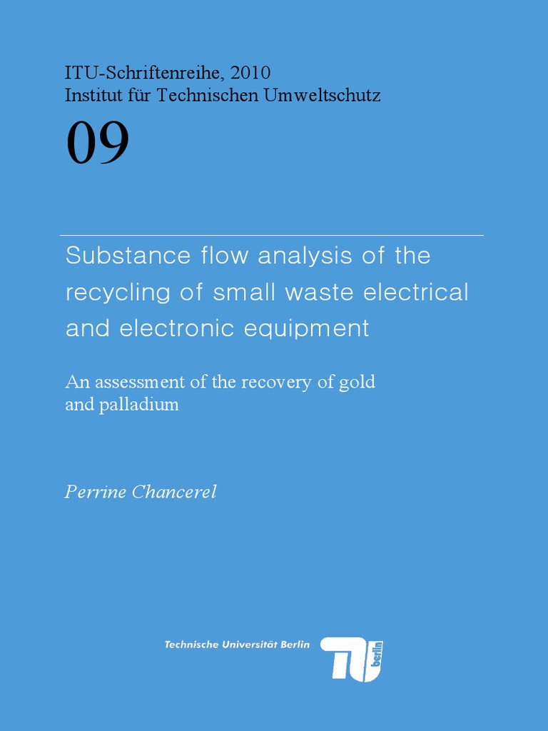 An Assessment of The Recovery of Gold and Palladium PDF | PDF