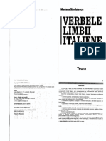 Mariana SÄƒndulescu Verbele Limbii Italiene 1998 PDF