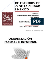 LA ORG. FORMAL E INFORMAL