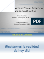 2.0 Ingeniería Forense Para El Beneficio Del Proceso Constructivo