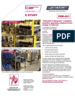 Project Case Study PER-001: "Standard & Bespoke" Complete Machine Guarding Solutions From Design To Delivery