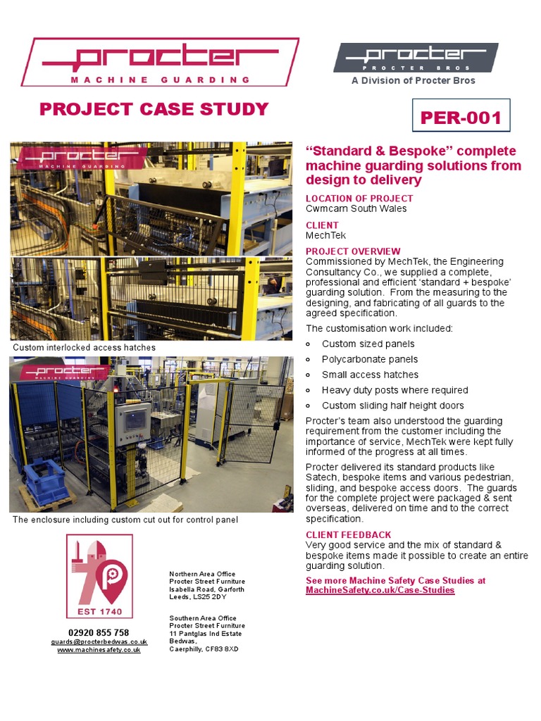 Project Case Study PER-001: 