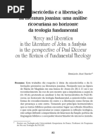  A misericórdia e a libertação na literatura joanina - Donizete Xavier
