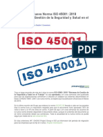 Aprobada La Nueva Norma ISO 45001