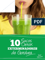 10 Sucos Detox Exterminadores de Gordura PDF