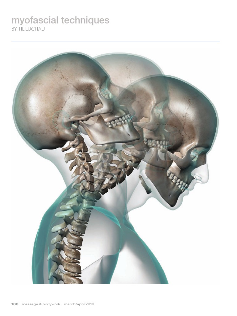 Working With Whiplash, Part I (Myofascial Techniques) PDF Massage