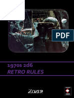 1970s 2D6 Retro Rules