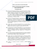 Resolución No. PLE-CPCCS-T-O-037-04-06-2018 EVALUACION CONSEJO DE LA JUDICATURA