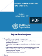 Modul 3 - Indikasi Vaksin IPV
