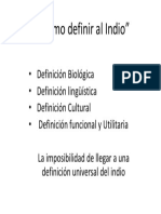 Como Definir Al Indio