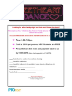 PTO February Dance Fundraiser