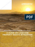 A Guide On Land and Property Rights in Pakistan 2012