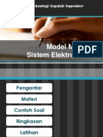 2.6 Model Matematika Sistem Elektromekanik PDF