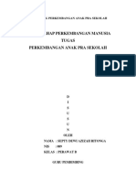 Makalah Tentang Perkembangan Anak Pra Sekolah