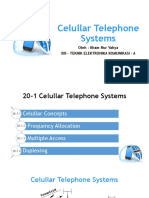 20-1 Celullar Telephone Systems