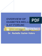 Diabetes Mellitus Overview Lay
