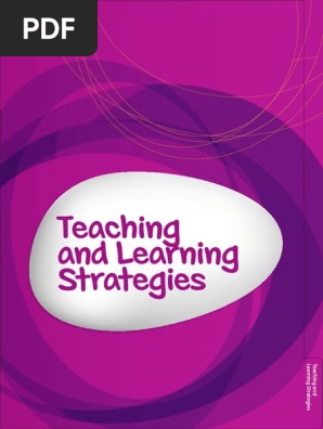 Teaching and Learning Strategies