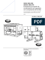 Manual Enfriadora 30GX082-358 y 30HXC080-375 PDF
