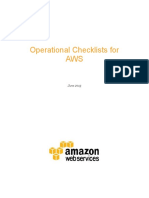 AWS Operational Checklists PDF