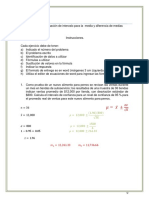 Ejercios de Estadistica Inferencial