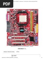 Specification For K9AGM2-F - L - Motherboard - The World Leader in Motherboard Design - MSI Global