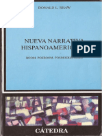 Nueva Narrativa Hispanoamericana Booom Donald L Shaw PDF