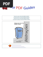 Manual Do Usuário Aeg Electrolux Dfn49 p