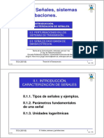 Tema II 1 Introduccion Caracterizacion de Senales Ver0 PDF