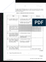 Qualitative Analysis Past Paper Question 1 (2007)
