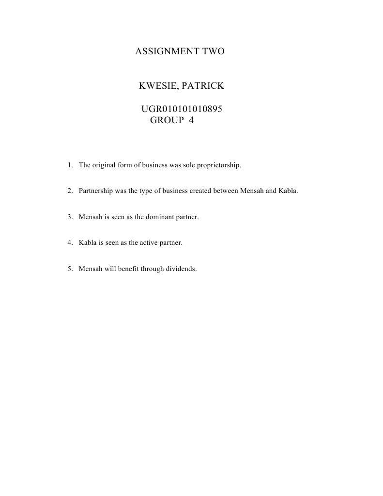 Assignment Two | PDF