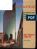 Matematicas para Economía