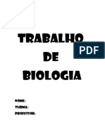 Trabalho de Biologia