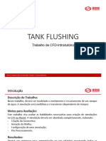 Simulação CFD de enchimento e esvaziamento de tanque