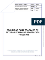 Trabajos en Altura y Equipo de Proteccion y Rescate