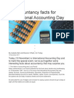 10 Accountancy Facts for International Accounting Day