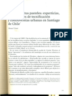 Tironi (2012) Pastelero A Tus Pasteles. Experticias, Modalidades de Tecnificacion y Controversias Urbanas