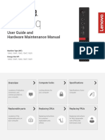 User Guide and Hardware Maintenance Manual: Specifications Computer Locks