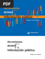 Manual de Acceso a La Informacion Publica Para Ciudadanos