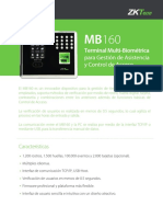 BIOMETRICO MB160